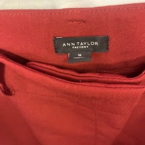 Ann Taylor Factory work trousers